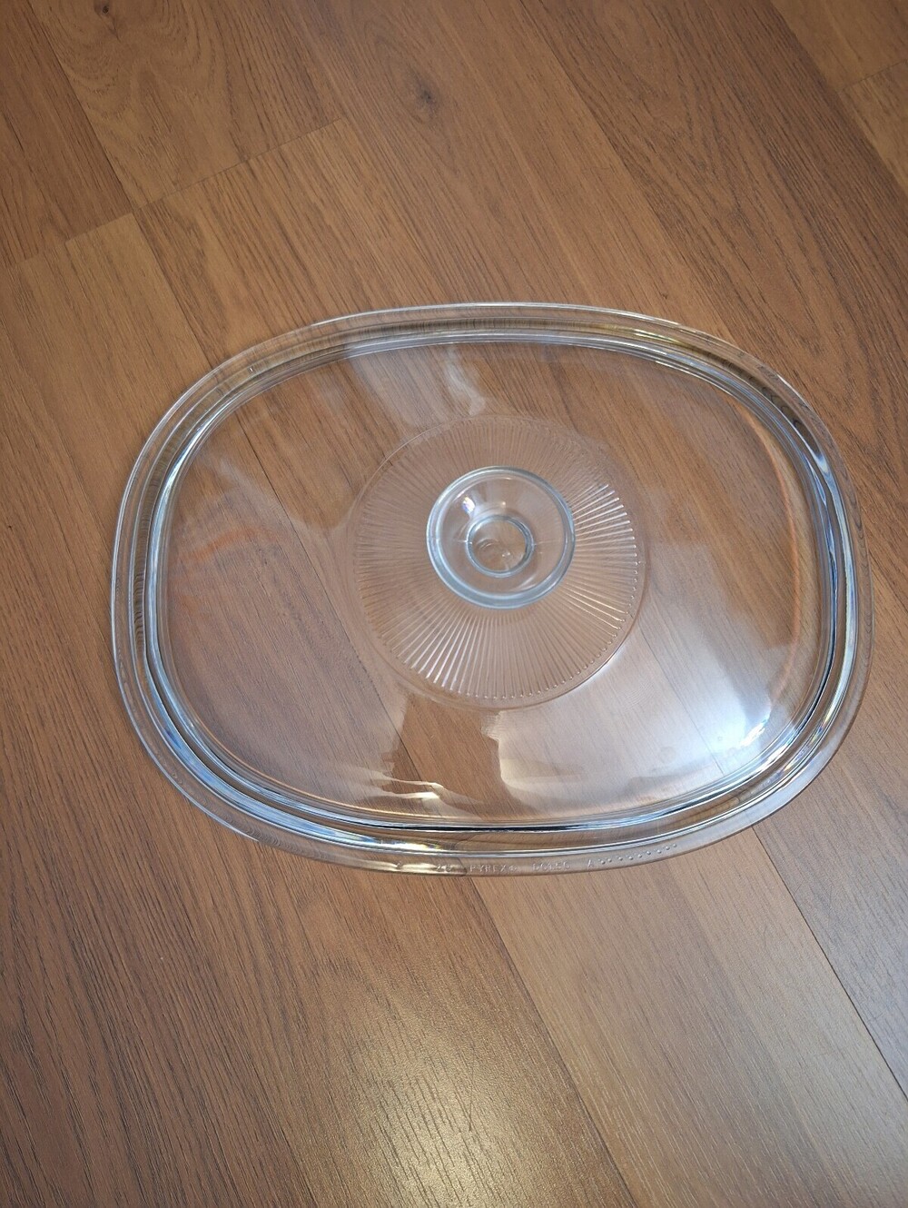 PYREX lid only oval DC 1.5 C fluted vintage